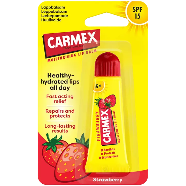 Carmex Strawberry Huulivoidetuubi 10g
