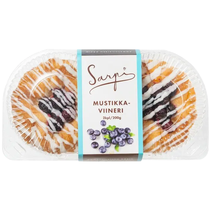 Sarpi Mustikkaviineri 2kpl/200g
