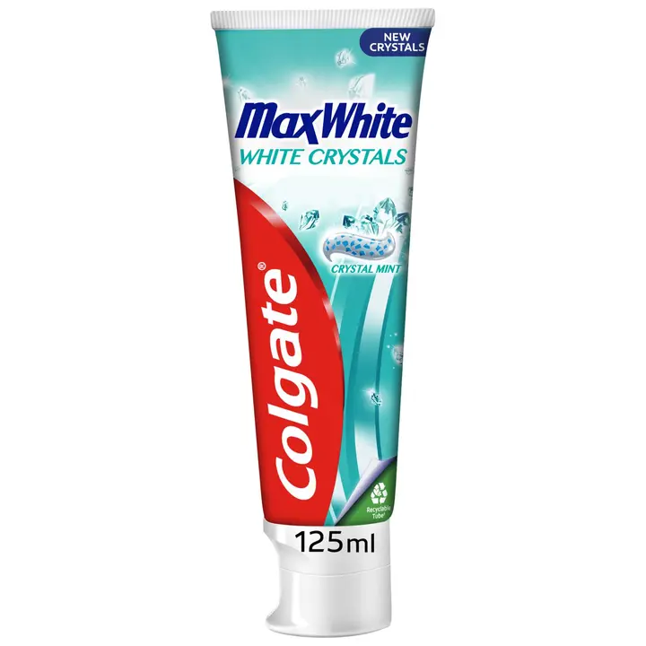 Colgate Max White White Crystals hammastahna 125 ml