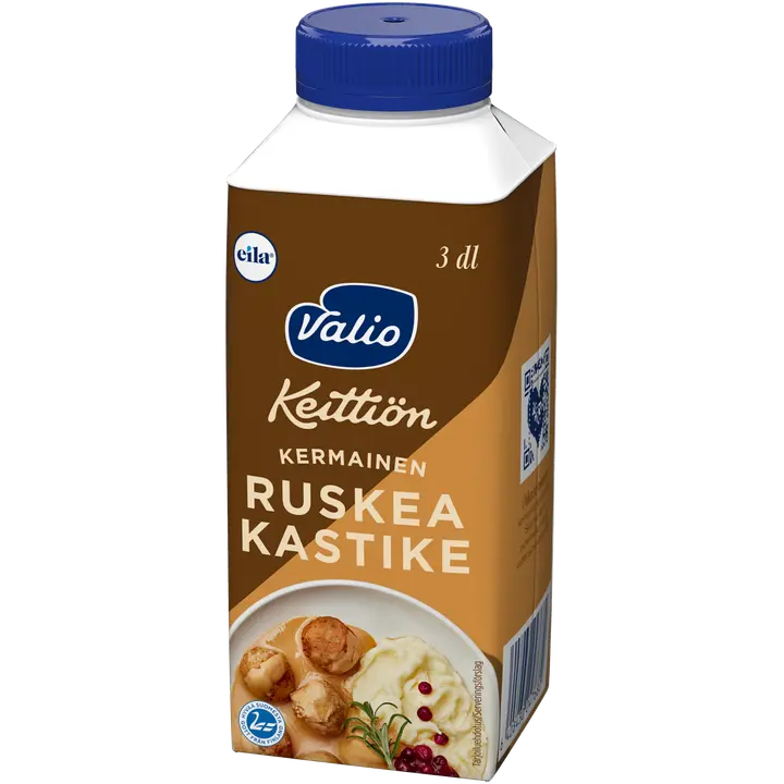 Valio Keittiön kermainen ruskea kastike 3 dl laktoositon