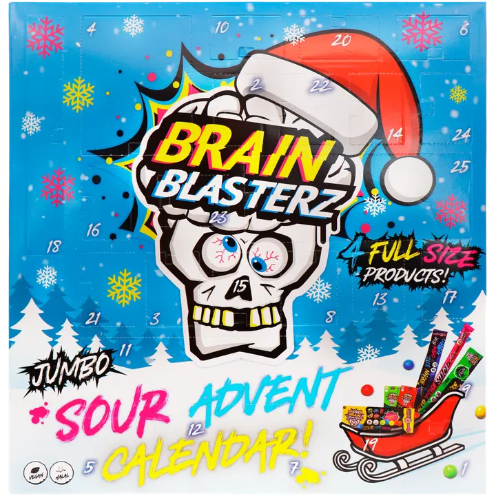 Brain Blasterz makeisjoulukalenteri 306g