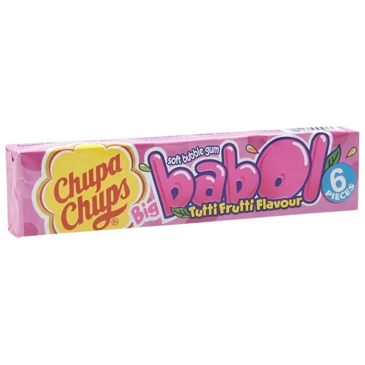 Chupa Chups Big Babol Tutti Frutti mullinäts 27,6 g