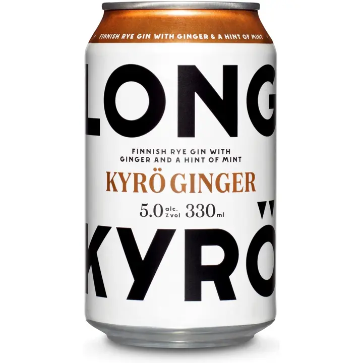 Kyrö Ginger 5,0 til-% long drink 0,33 l tölkki