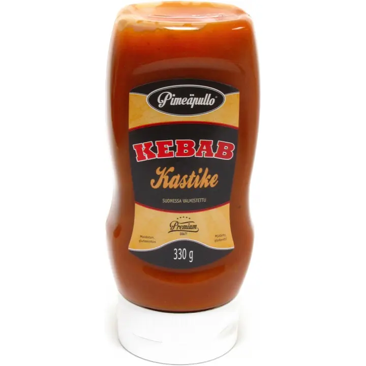 Pimeäpullo 330g Kebabkastike
