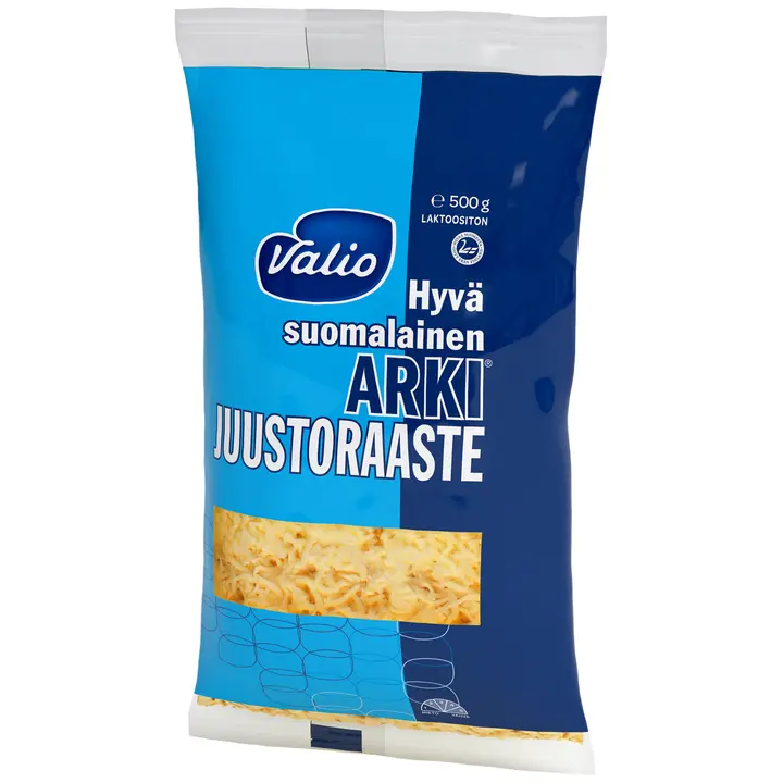 Valio Hyvä suomalainen Arki® juustoraaste e500 g