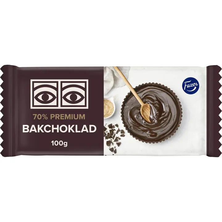 Fazer Premium 70% küpsetusšokolaad 100 g