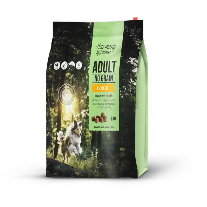 Dogman Harmony Adult Chicken viljaton koiranruoka 3kg