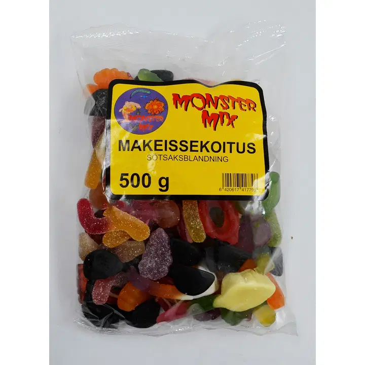 Finnsweet Monster mix 500g makeissekoitus