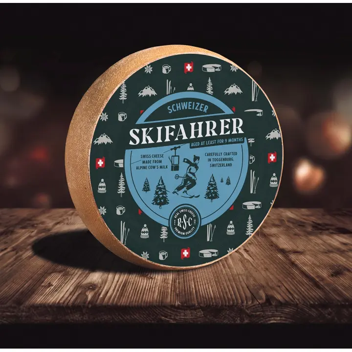 RSC Schweizer Skifahrer Extra kittipintainen alppijuusto 6 kg 9 kk