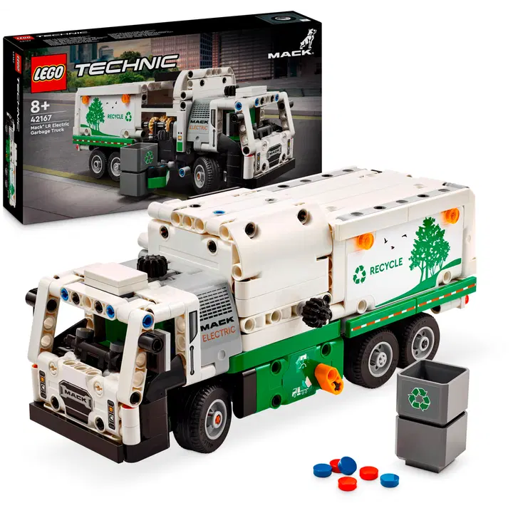 LEGO® Technic 42167 Mack® LR Electric Jäteauto