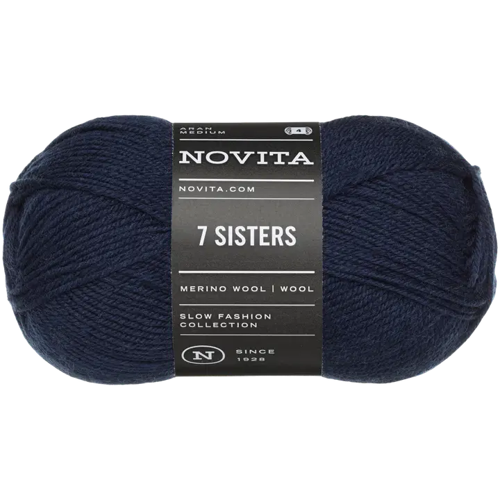 Novita lanka 7 Sisters 100g laivasto 170