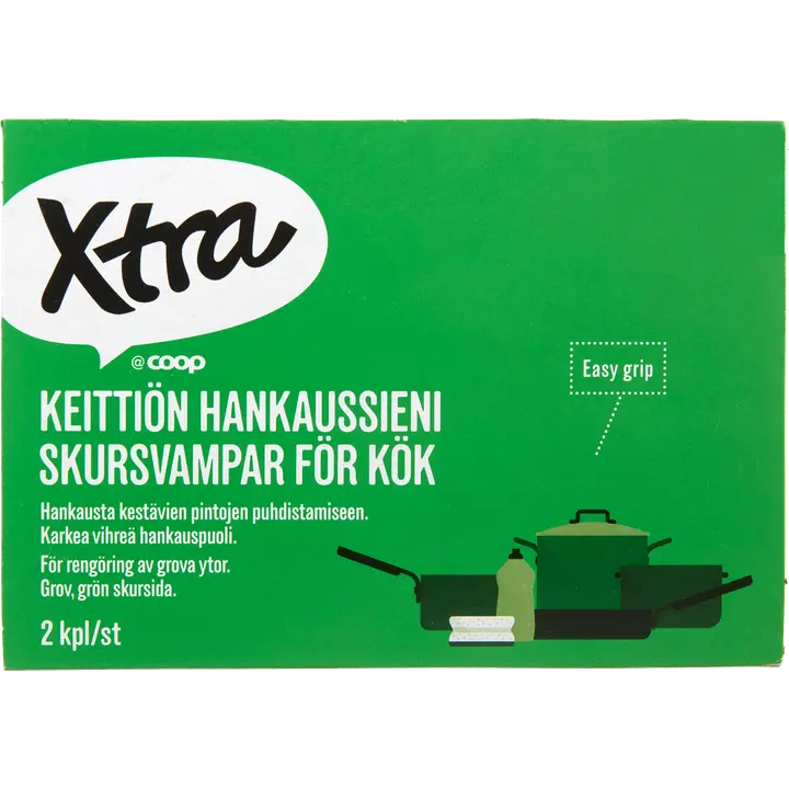 Xtra pesusvamm kõva 2tk