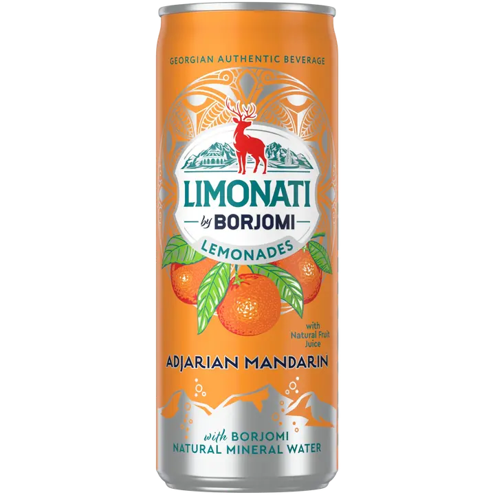 BORJOMI mandariinimaitseline limonaad 330ml