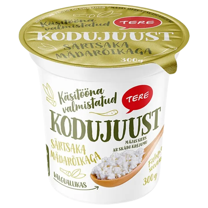 Kodujuust mädarõikaga, 300 g