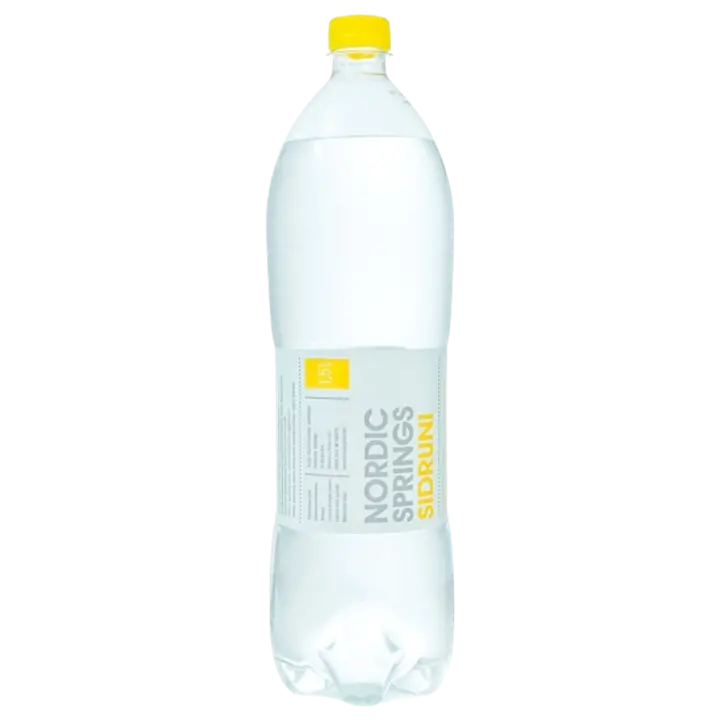 Nordic Springs sidrunimaitseline vesi 1,5 L