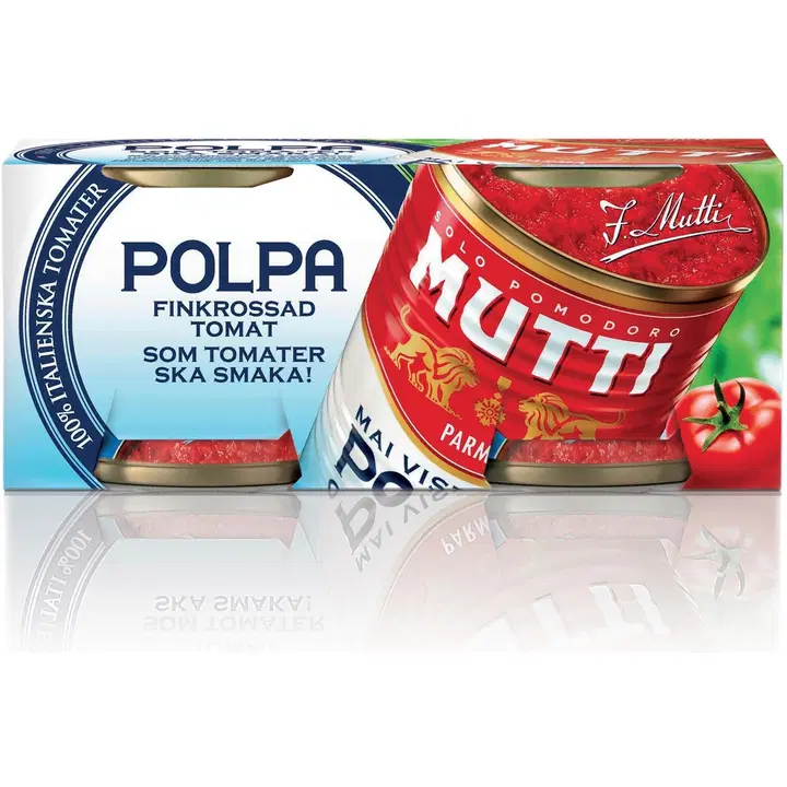 Mutti Polpa hieno tomaattimurska 2x210g