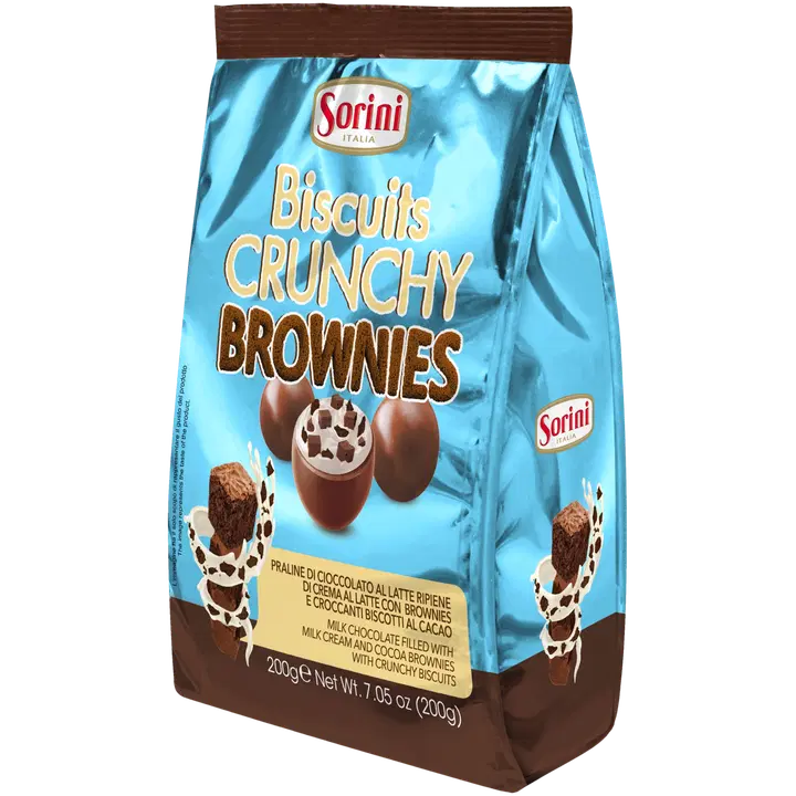 Sorini Biscuits Crunchy Brownies suklaakonvehdit 200g