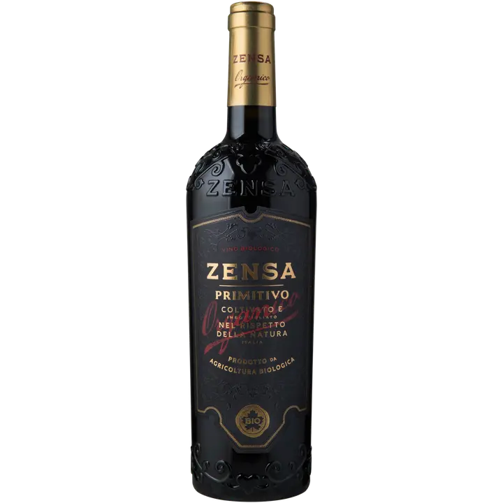 Zensa Primitivo Organic KGT vein 14%vol 750 ml