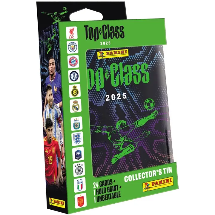 Panini Top Class Football -taskumetallir