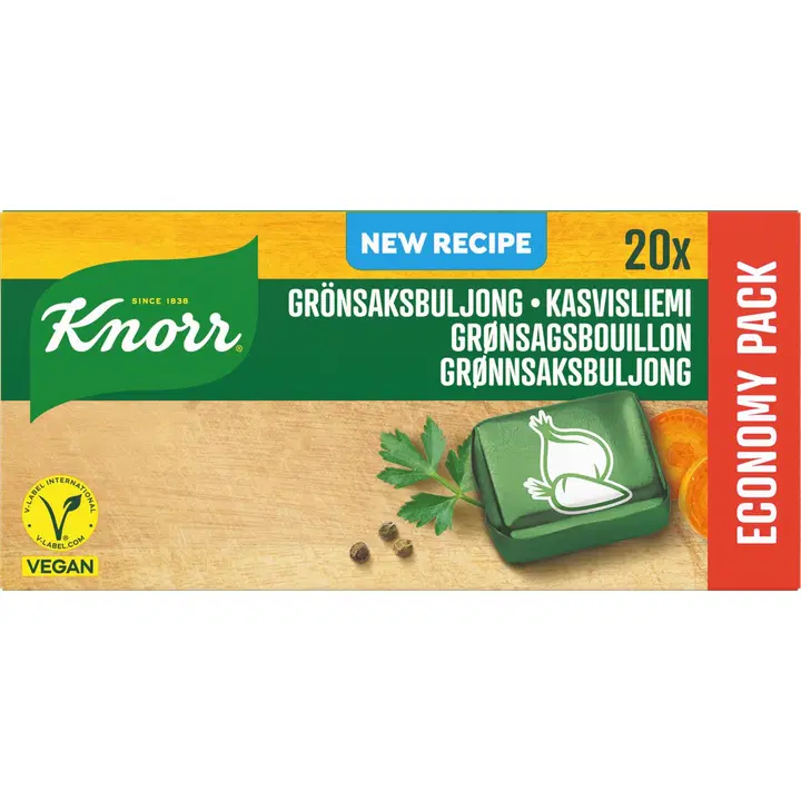 Knorr Grönsak Buljongtärning 20x10g