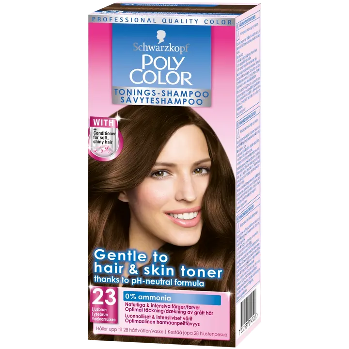 Tooniv shampoon Poly Color 23 Light Brown