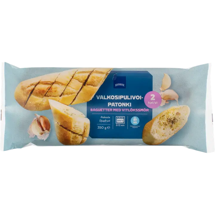 Baguette küüslauguvõiga, 2 tk, 350 g