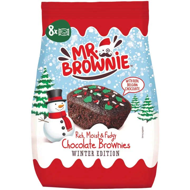 Mr. Brownie Chocolate Brownies Winter Edition 200g