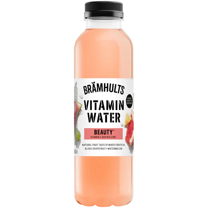 Brämhults Vitamin Water Verigreippi-vesimeloni juoma 0,5 L