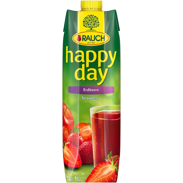 Rauch Happy Day Mansikkanektari 1L