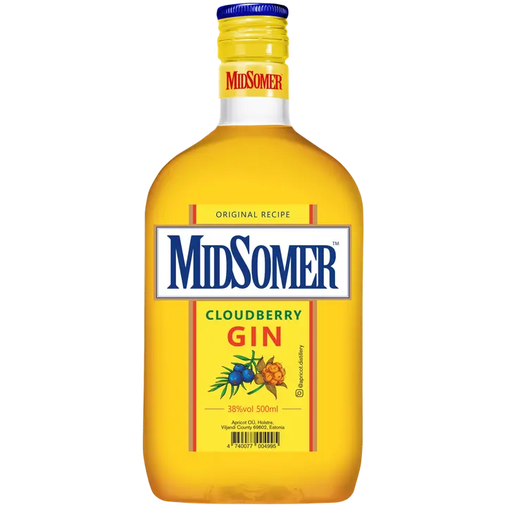 Midsomer Cloudberry Gin 38%vol 500ml