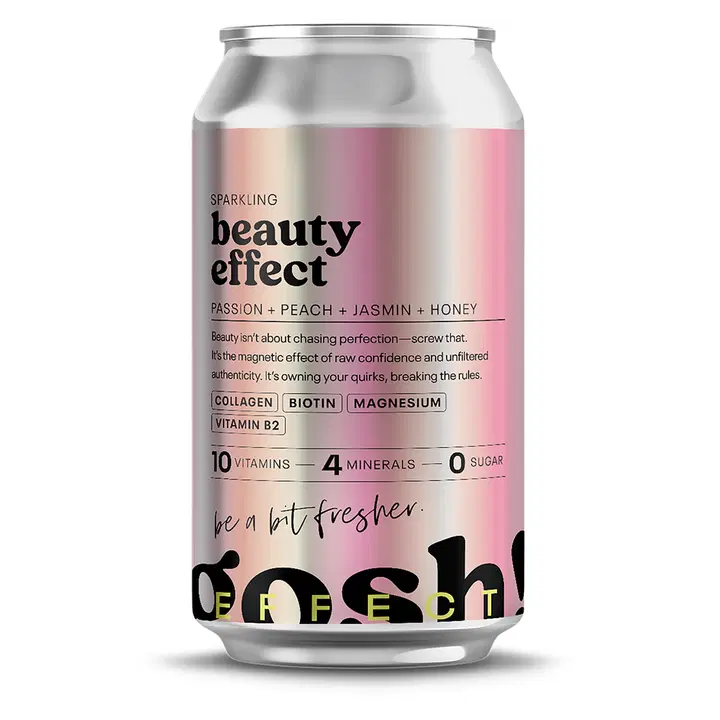 Gosh! Beauty Effect Passion - Peach - Jasmin - Honey vitamiinipitoinen energiajuoma 0,33l tlk