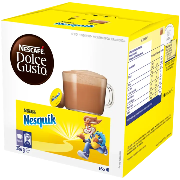Nescafé Dolce Gusto 16kaps/256g Nesquik kaakaojuomakapseli