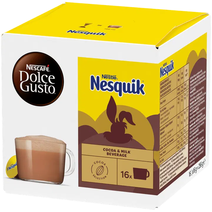 Nescafé Dolce Gusto 16kaps/256g Nesquik kaakaojuomakapseli