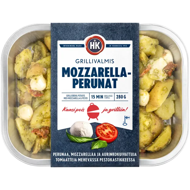 HK Grillivalmis Mozzarellaperunat 280g