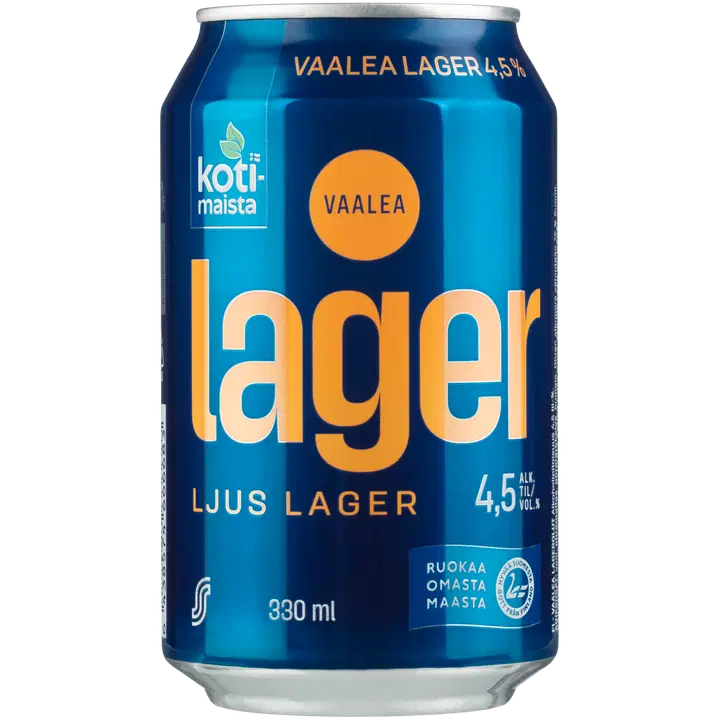 Kotimaista Ljus Lager 4,5 % 0,33 l burk