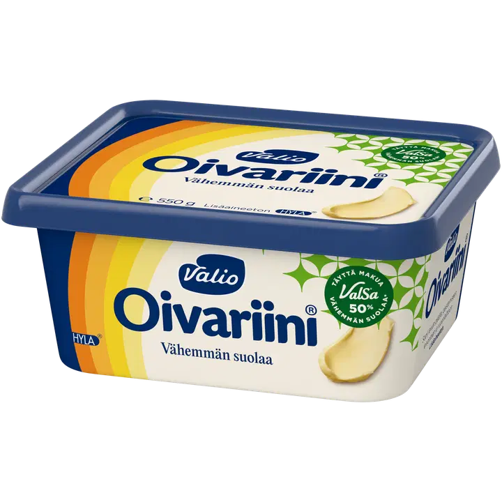 Valio Oivariini® vähemmän suolaa levite ValSa® HYLA® 550 g