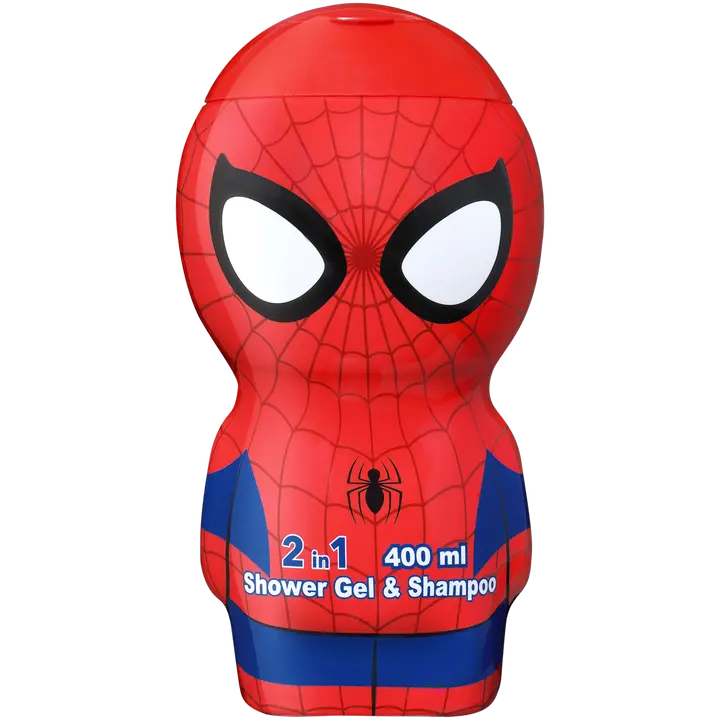 Air-Val Spiderman suihkusaippua ja shampoo yhdistelmä lapsille 400ml