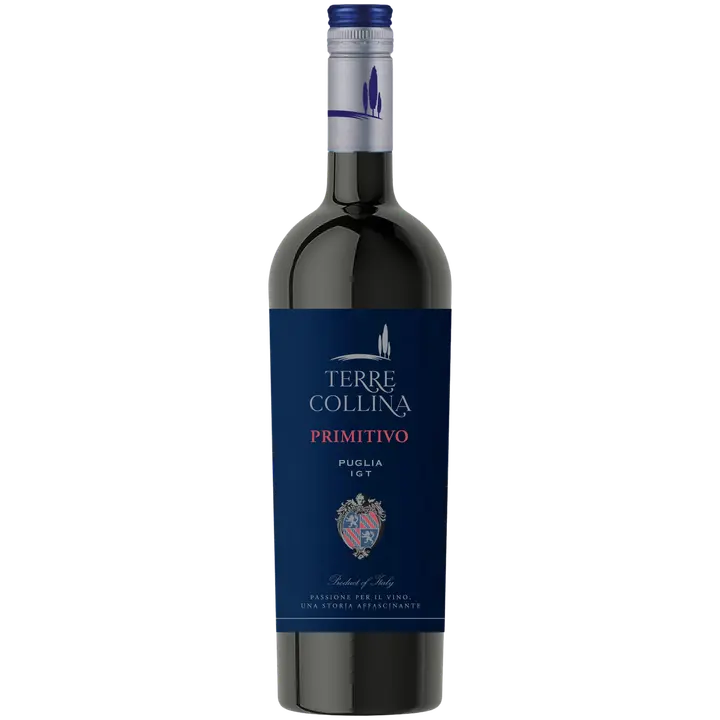 Terre Collina Primitivo Puglia KGT vein 14%vol 750ml