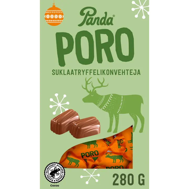 Panda Poro suklaatryffeli konvehti 280g
