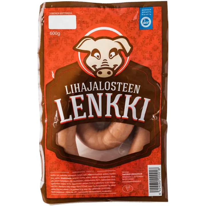 Tampereen Lihajaloste Lenkkimakkara 600g