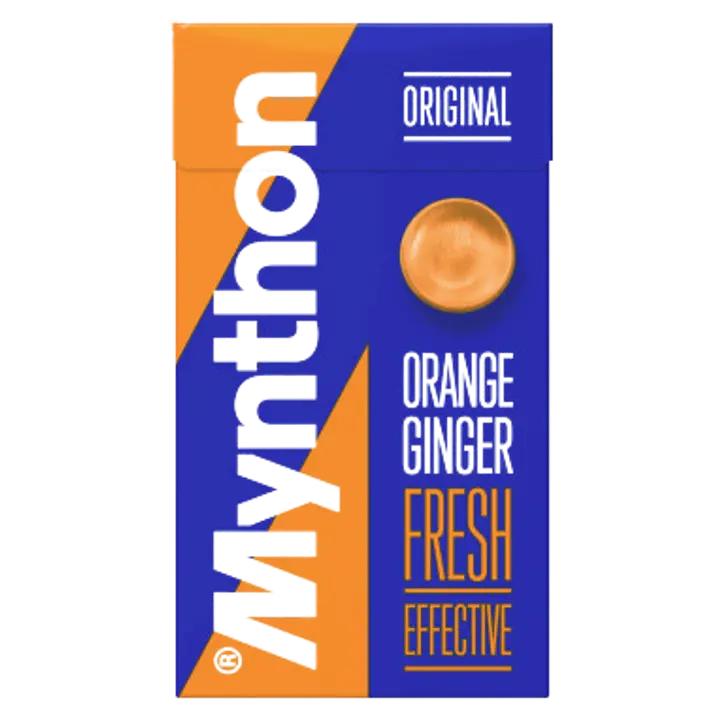Mynthon apelsini-ingveri pastillid 31g