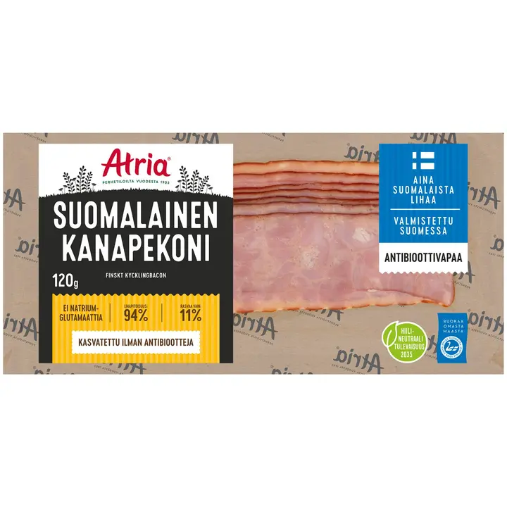Atria Suomalainen Kanapekoni 120g