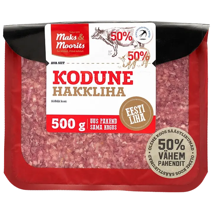 Maks ja Moorits Kodune Hakkliha 500G