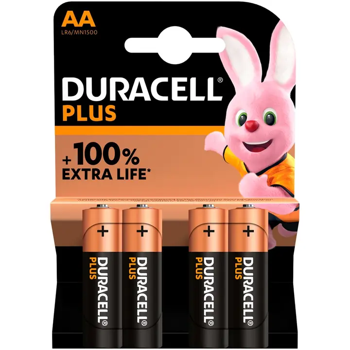 Duracell 4kpl Plus Power AA alkaliparisto