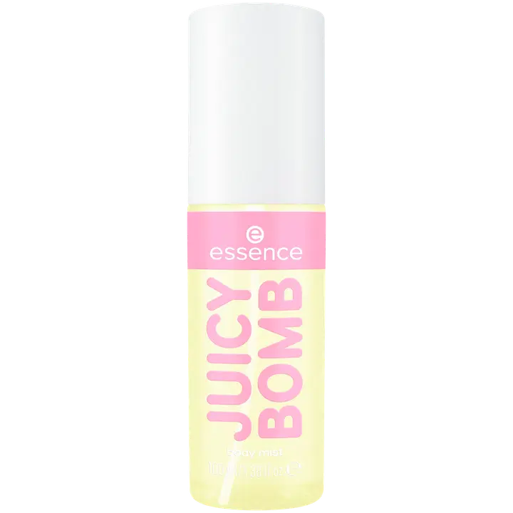 essence JUICY BOMB tropical drop body mist vartalosuihke 108