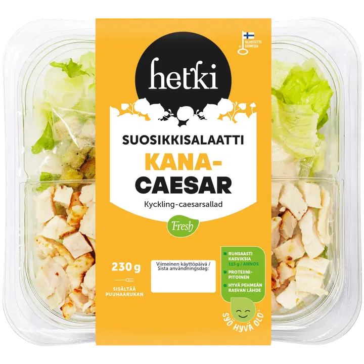 Fresh Hetki Suosikkisalaatti Kana-caesar 230 g
