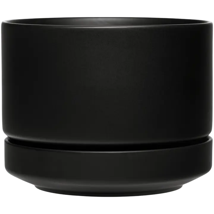 Arabia kukkaruukku SN 19cm matta musta