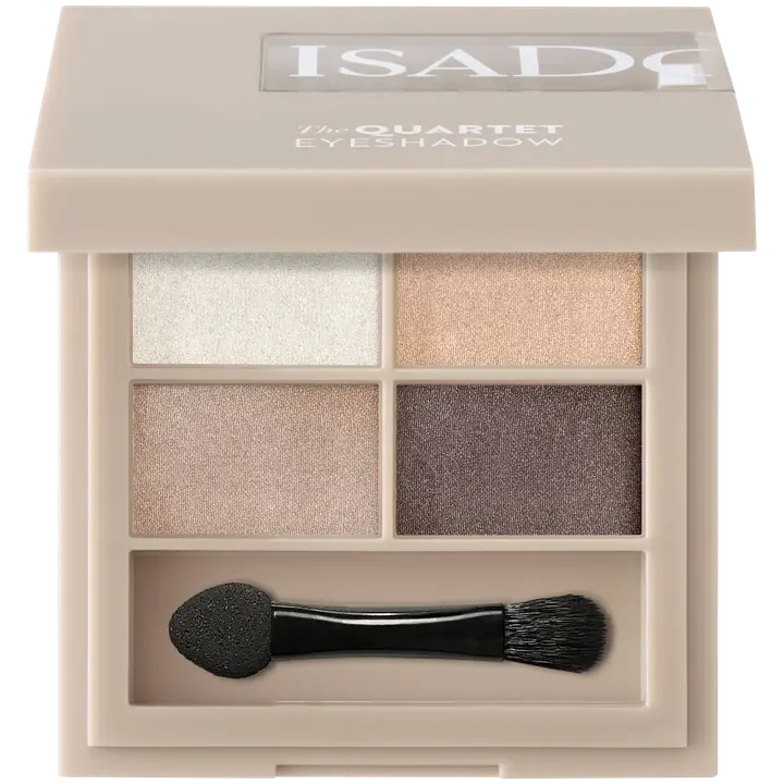Isadora The Eyeshadow Quartet luomiväripaletti 09 Pearls Allure 3,5 g