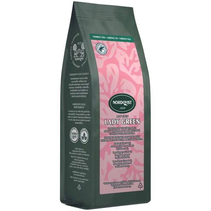 Nordqvist Lady Green 100g vihreä maustettu irtotee RFA