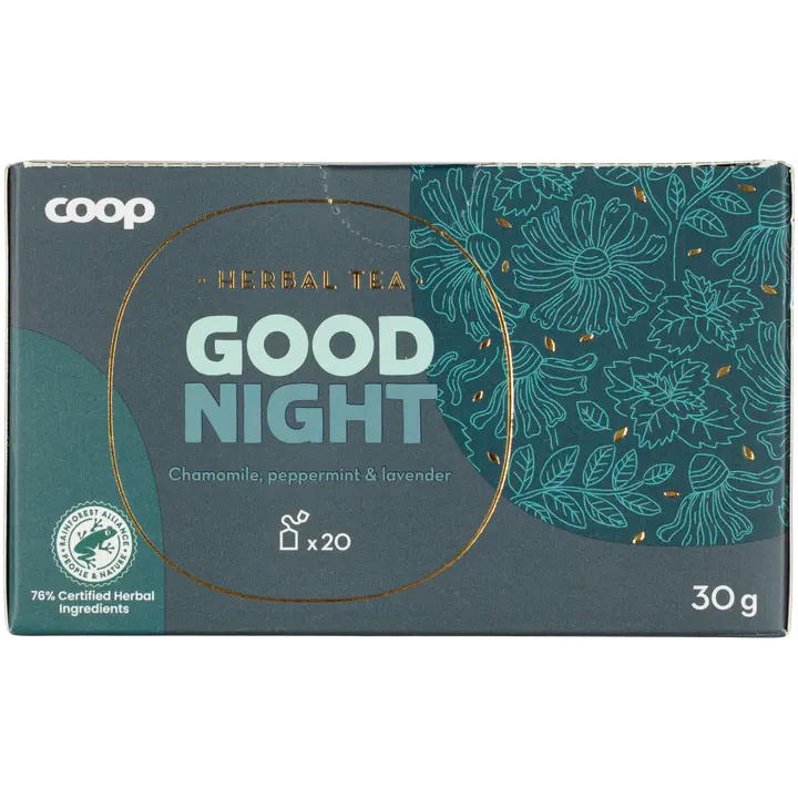 Coop yrttitee Good Night 30 g 20 pss